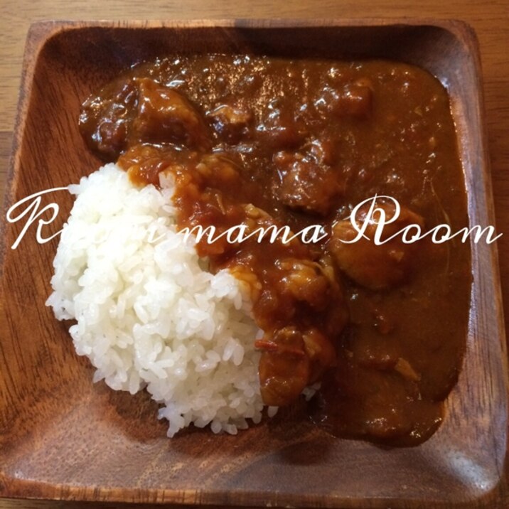 シンプルチキンカレー♡